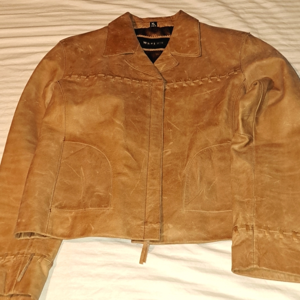 WhetBlu Ladies Leather Jacket